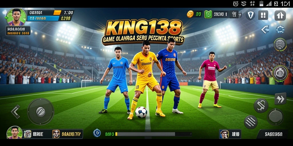 Tampilan menarik dari gameplay <strong>KING138</strong> dengan suasana olahraga yang dinamis.
