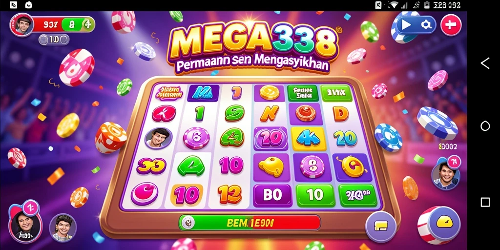 Tampilan gameplay Bingo yang seru dan interaktif.