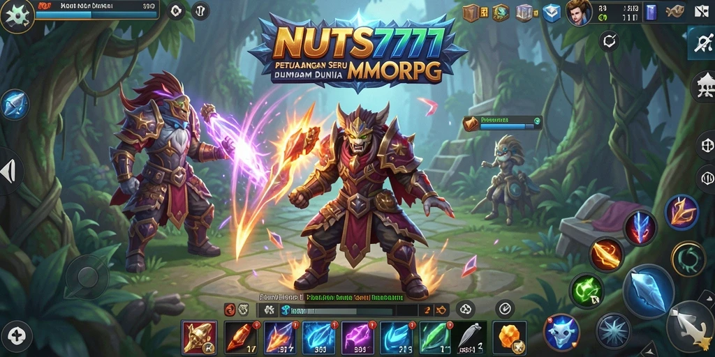 Gameplay seru dalam dunia NUTS777 yang penuh tantangan.